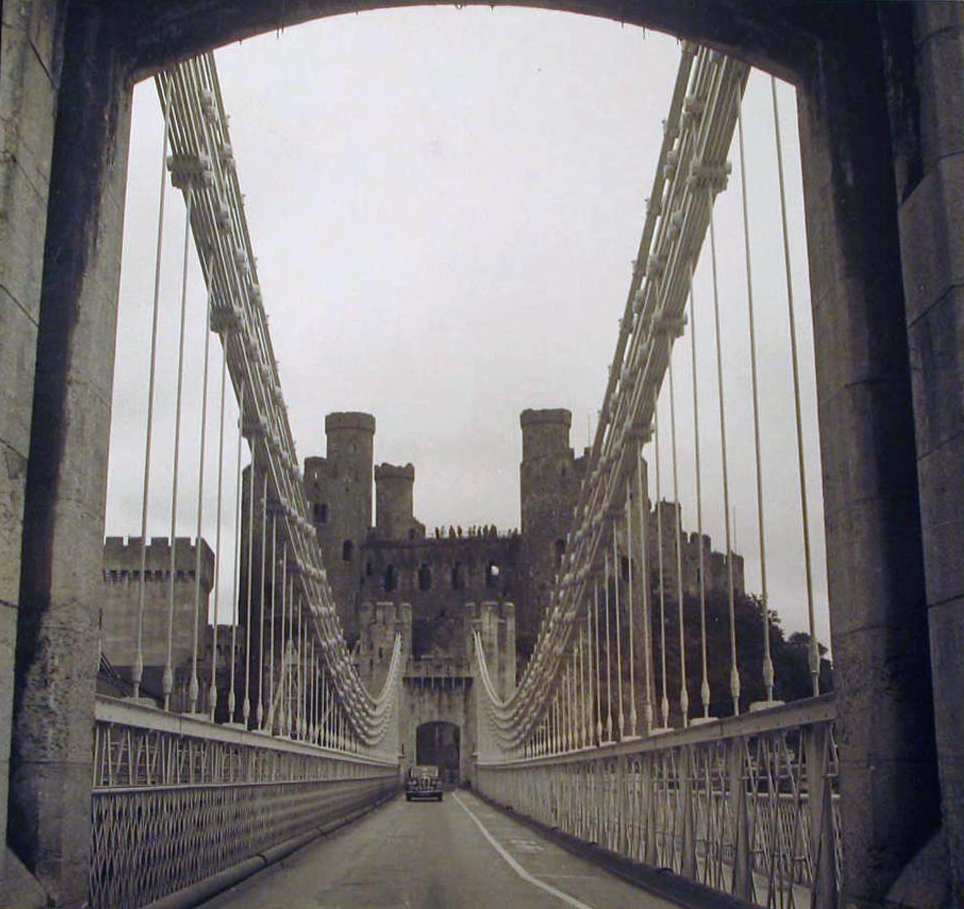 Conway Castle by Todd Webb, Image 1.