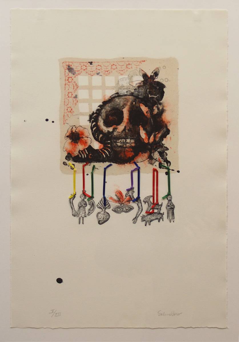 Calavera con Milagro by Rebecca Schnelker, Image 1.