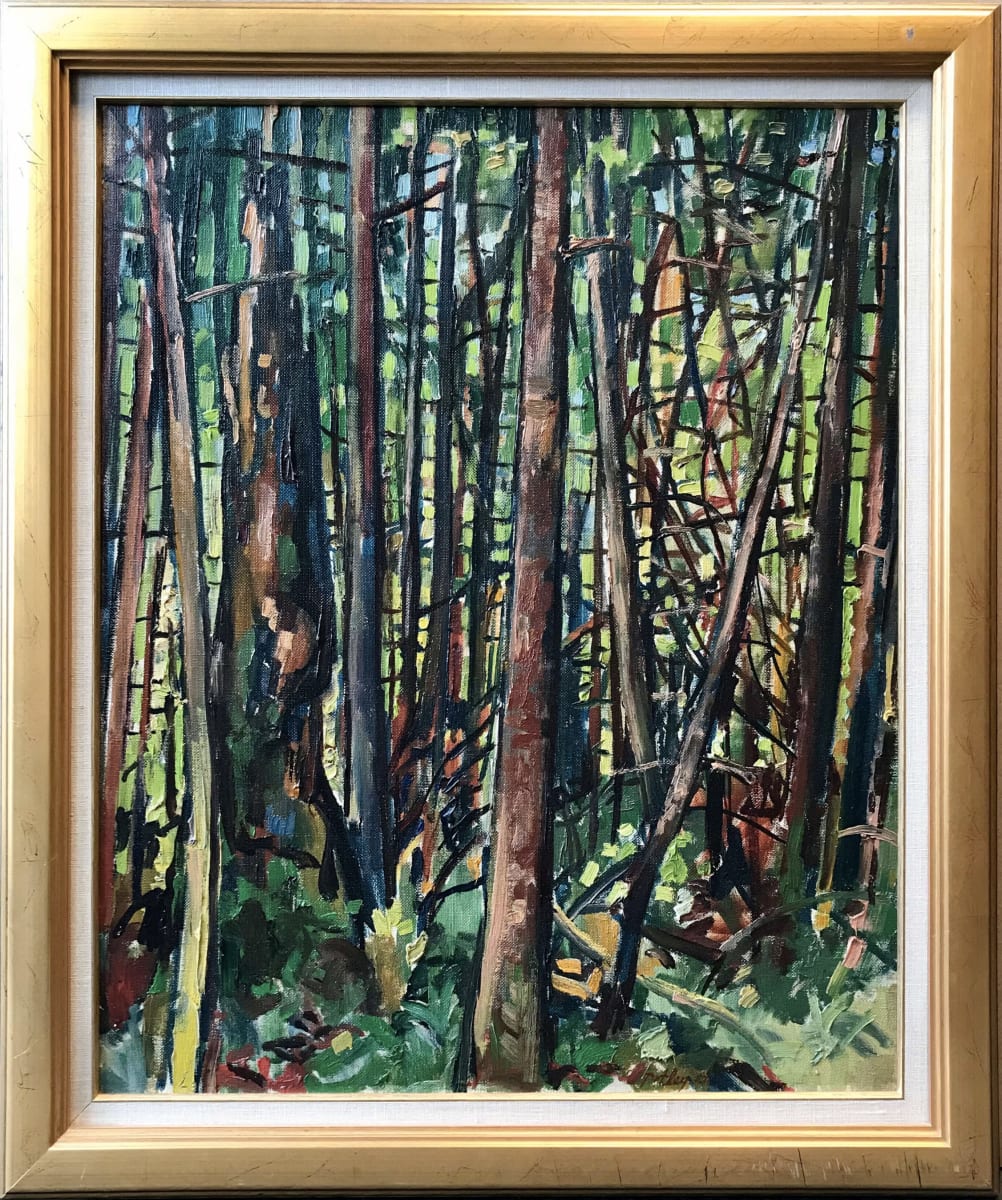 Forest Summer Morning by Llewellyn Petley-Jones (1908-1986) 