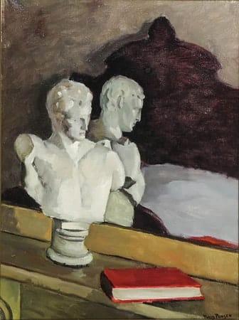 Still Life with Bust by Tunis Ponsen 