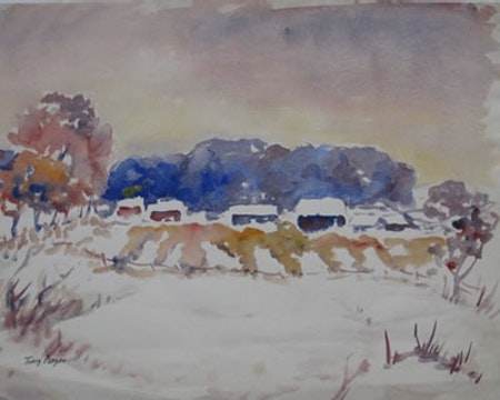 Winter Fields by Tunis Ponsen, Image 1.
