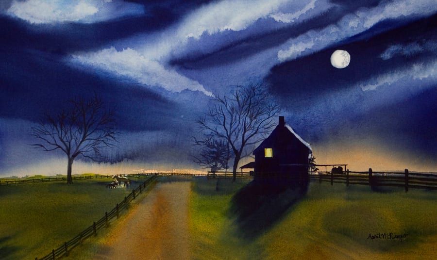 Night Shadows by April Rimpo 