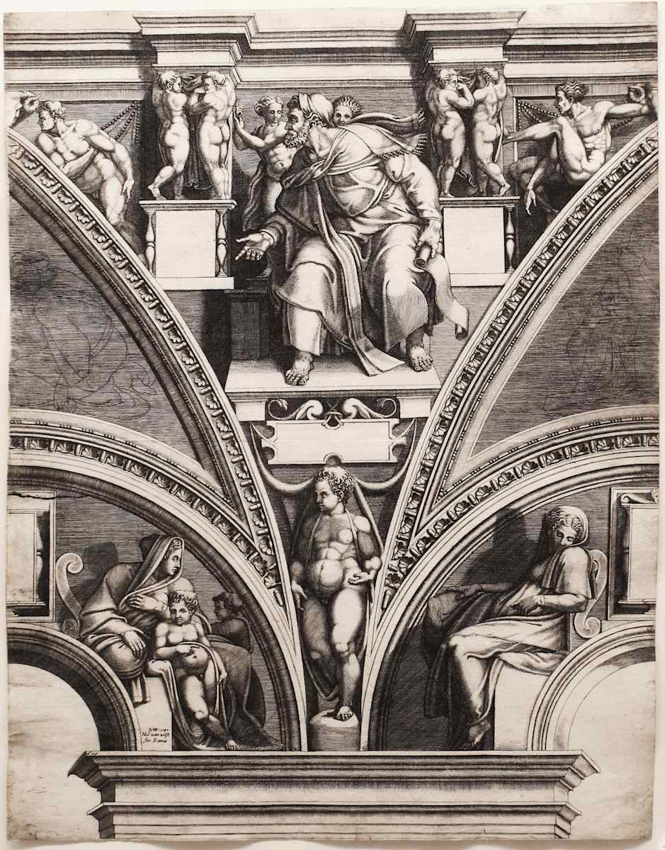 Ezekial by Giorgio Ghisi, Image 1.