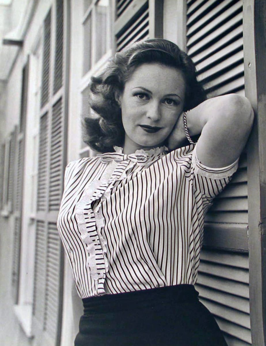 Geraldine Fitzgerald by Philippe Halsman, Image 1.