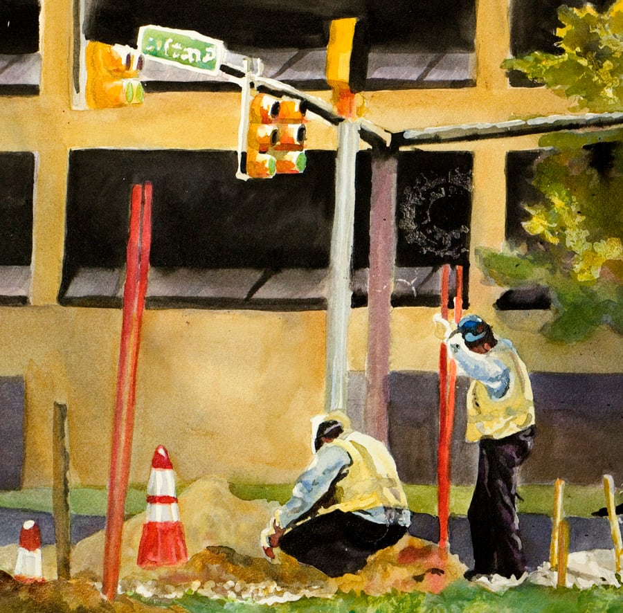 Digging a Hole, Image 1.