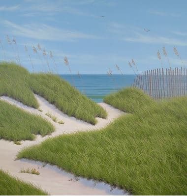 Path to the Beach by Jack Saylor 