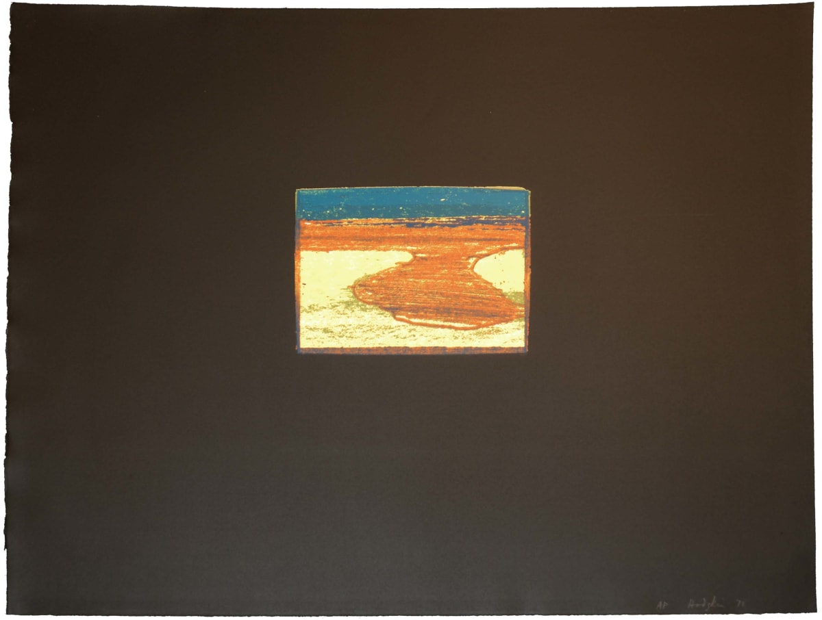 Indian View L by Howard Hodgkin 