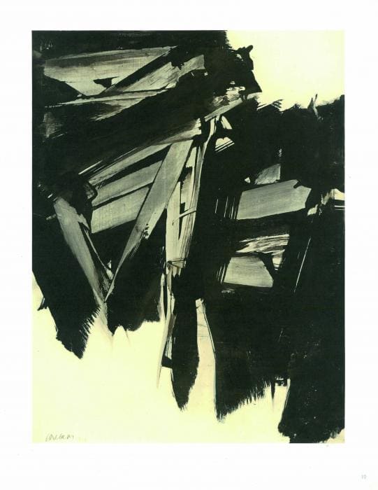 Untitled by Pierre Soulages, Image 1.