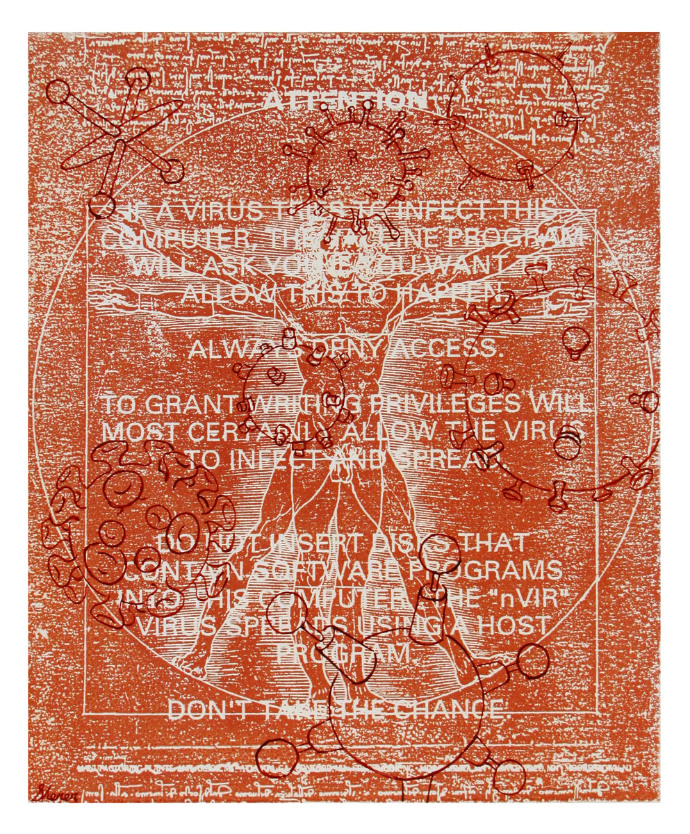 Viral Warning by Robert Sherer, Image 1.