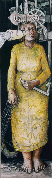 Yellow Dress by Eve Whitaker 