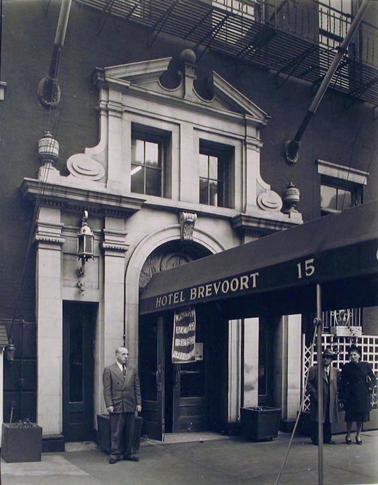 Hotel Brevoort by Berenice Abbott 