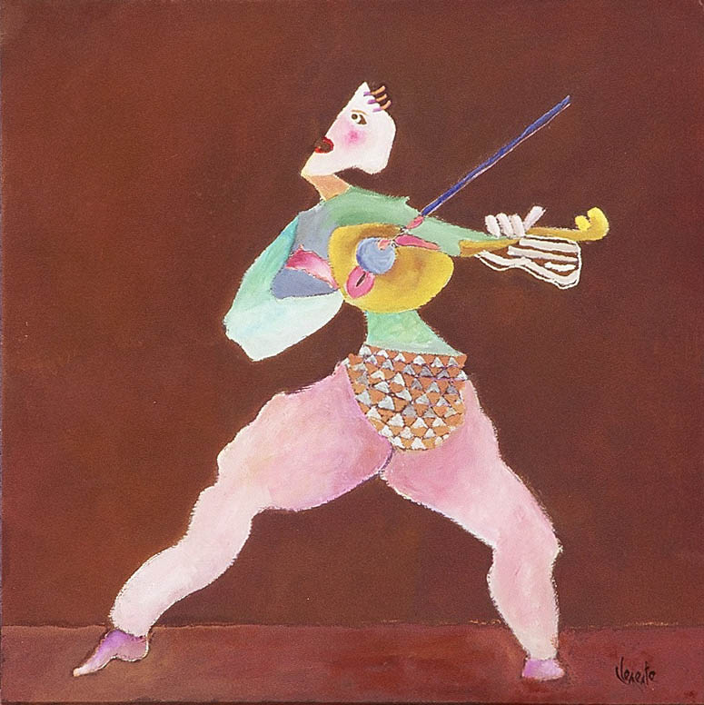 Violinist by Clemente Mimun 