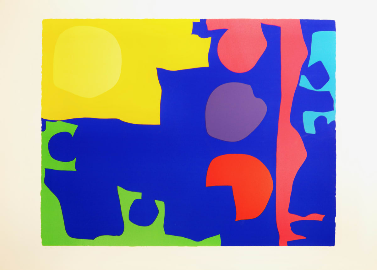 8 Including Ultramarine by Patrick Heron 