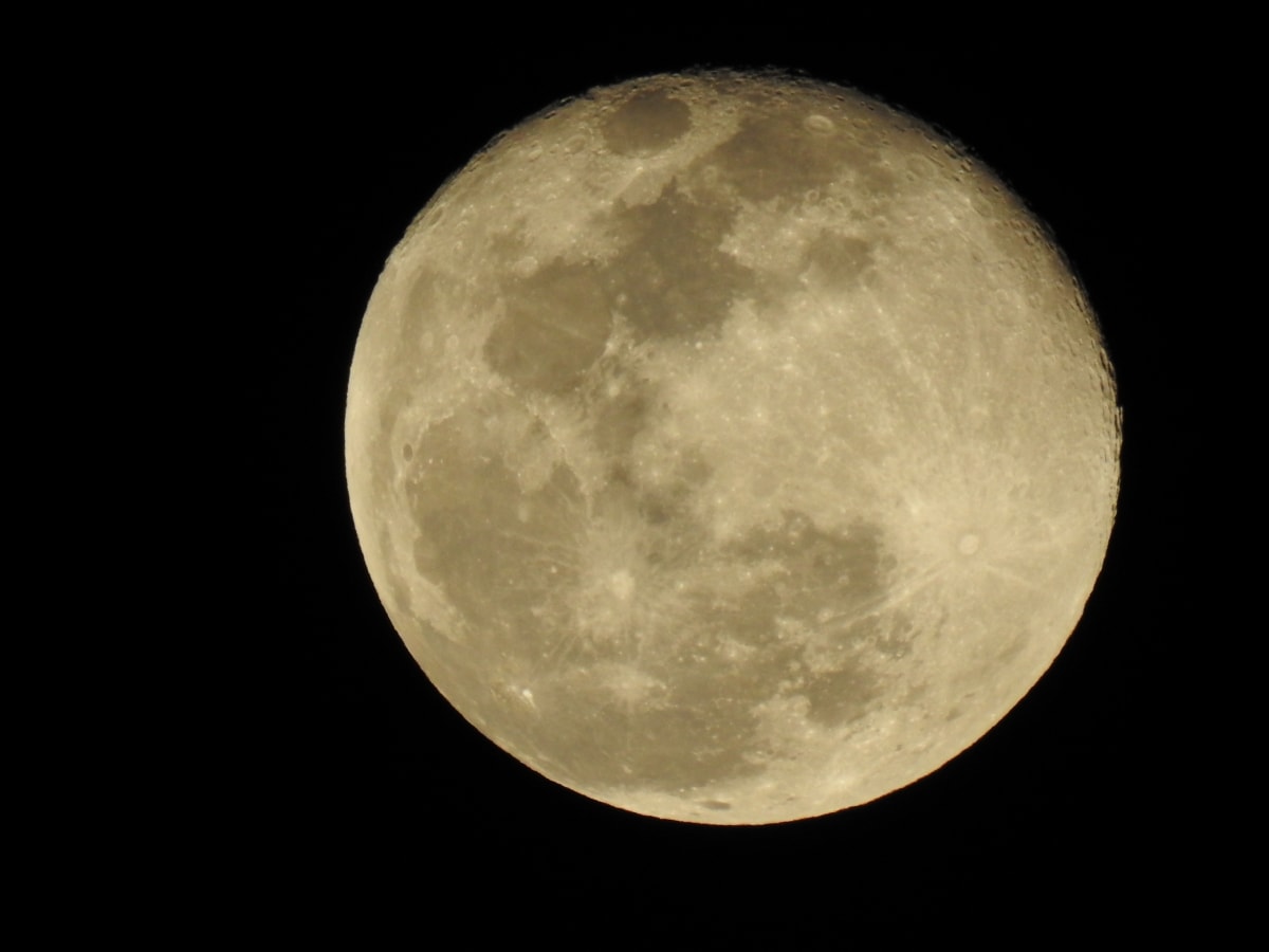 Texas Spring Full Moon by Carlos El Tallawi, MD 