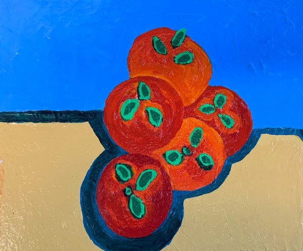 Tumbled Tomatoes by Sydney Smith 