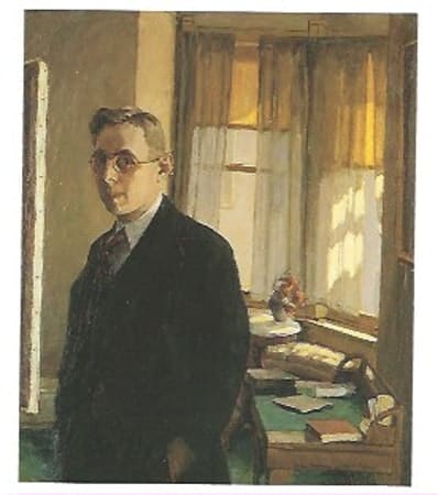 Self Portrait, 1928 by Tunis Ponsen 