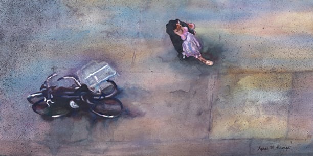 Aerial Bikes I, Image 1.