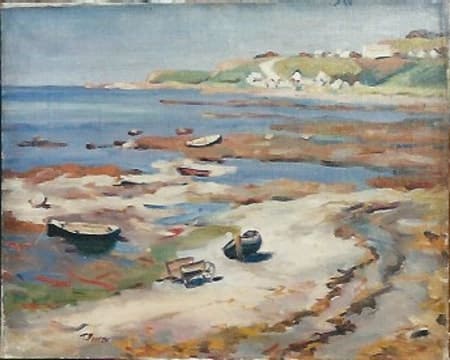 Gaspe Peninsula at Low Tide by Tunis Ponsen, Image 1.