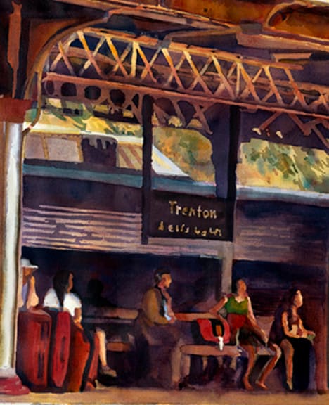 Waiting I by April Rimpo 