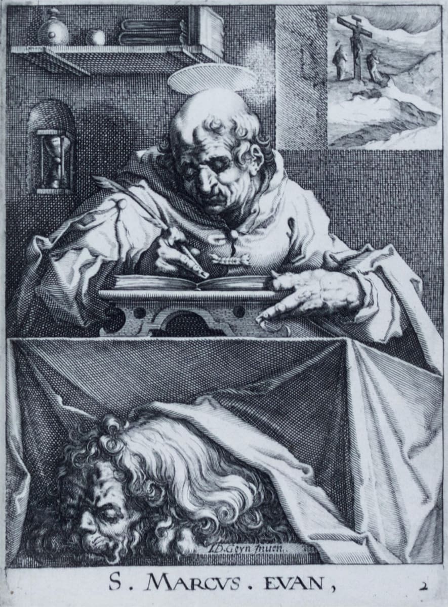 The Four Evangelists, St. Mark by Jacques de Gheyn, Image 1.