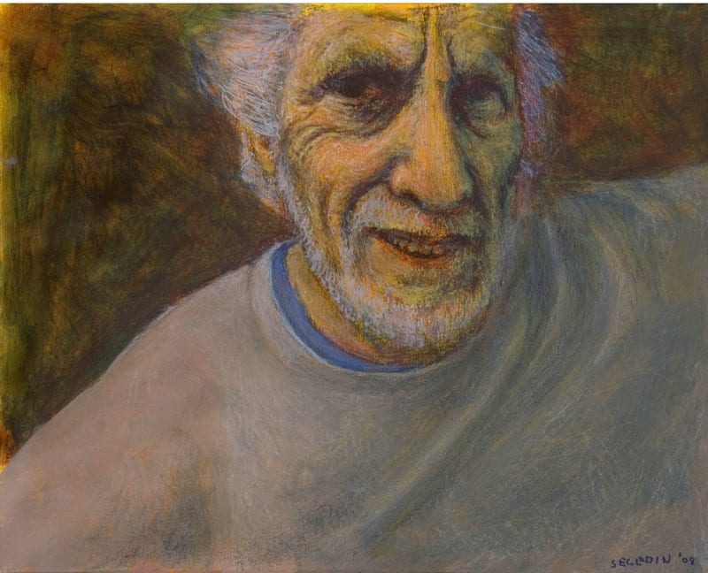 Old Man Dancing #2 by Leopold Segedin 