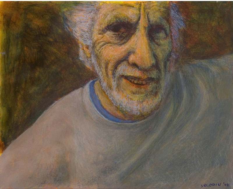Old Man Dancing #2 by Leopold Segedin, Image 1.