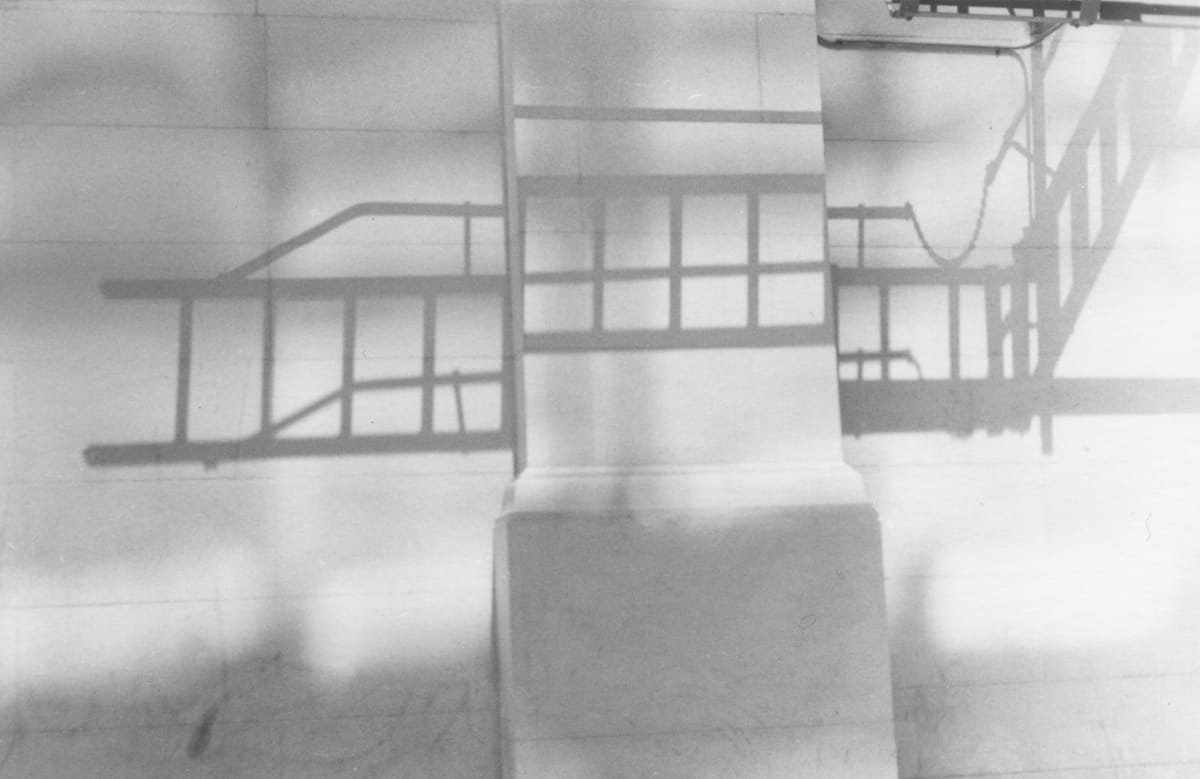 Shadow Study, Fire Escape by Toby Kahn 