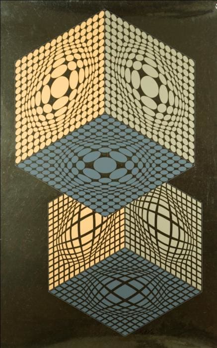 Untitled by Victor Vasarely 