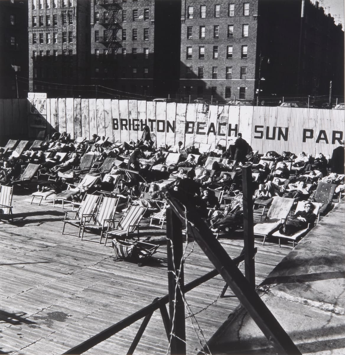 Brighton Beach Sun Park by N. Jay Jaffee 