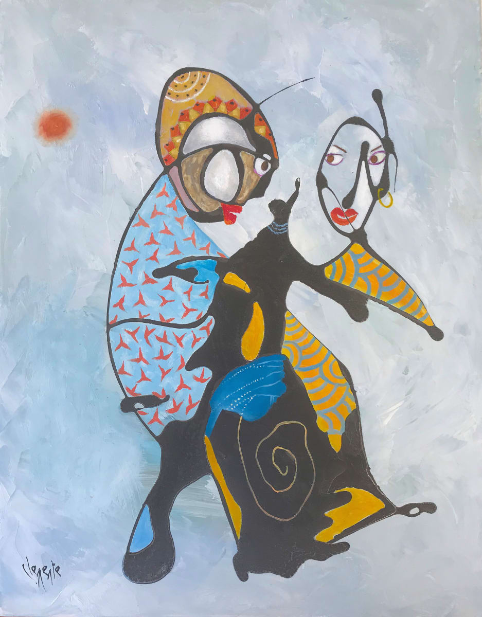 African Lovers by Clemente Mimun, Image 1.