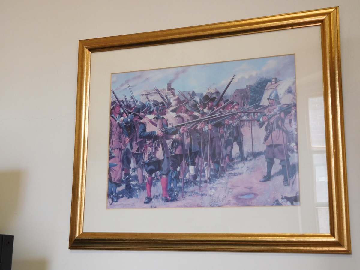 The First Muster, Salem, MA 1637, Image 1.