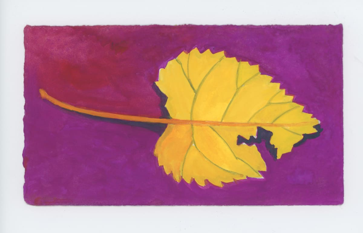 A Dry Leaf, #1921 by Raya Bodnarchuk 