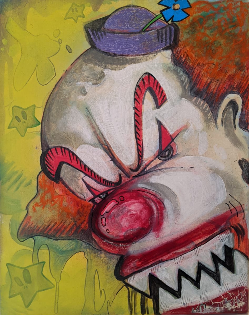 Clown with Sharp Teeth* by * unknown 