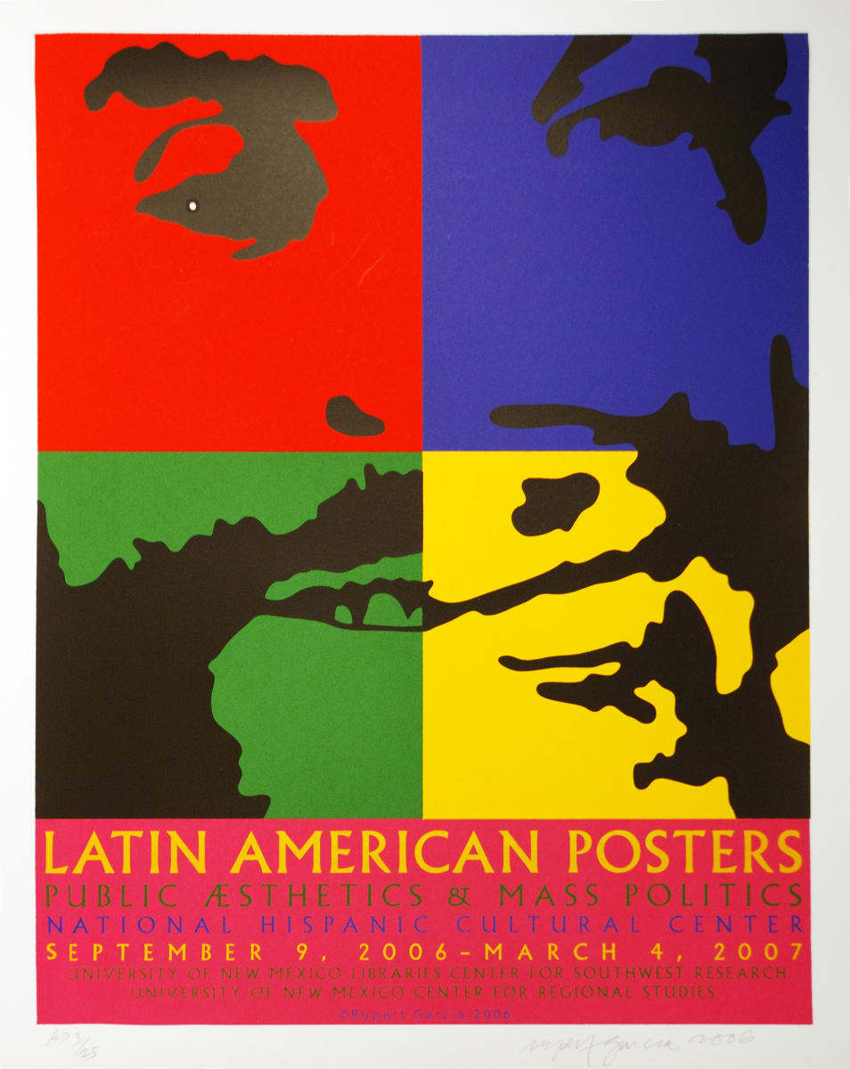 Latin American Poster by Rupert Garcia, Image 1.