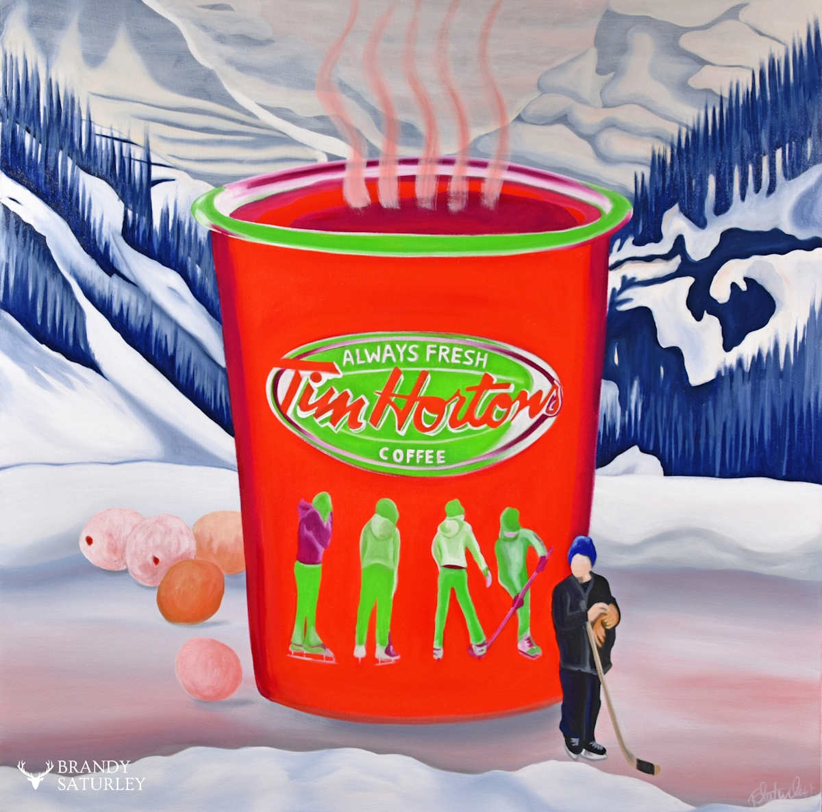 Andy Warhol Does Canada by Brandy Saturley, Image 1.