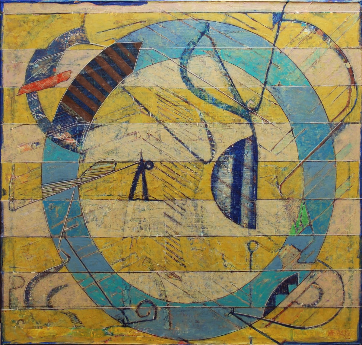 Map #16, Rooster Crow Cauldron by Martin Facey, Image 1.