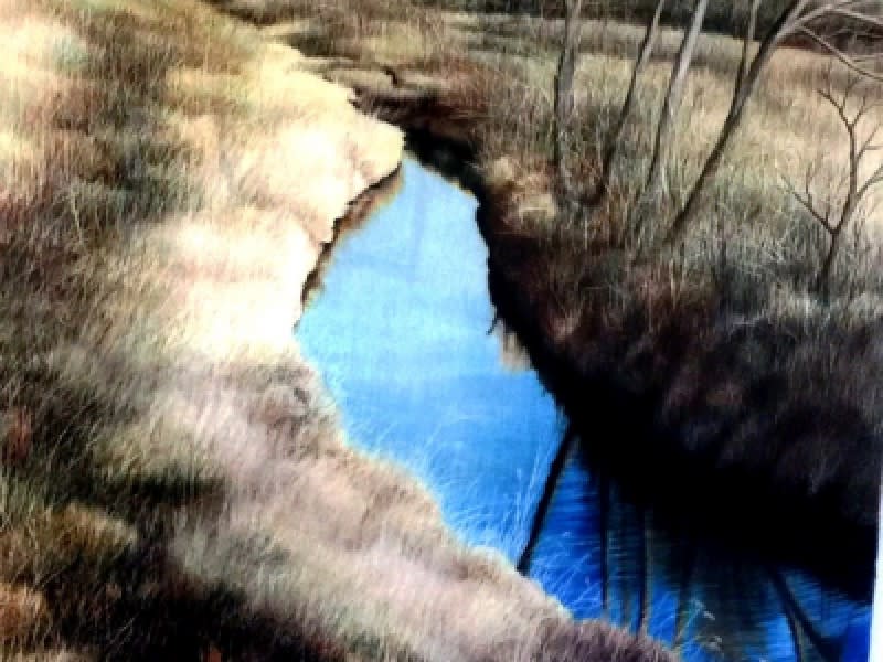 Landscape Trilogy (1 of 3 works (left)) by Deborah Murphy 