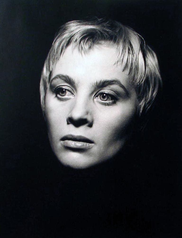 Mai Zetterling by Philippe Halsman 