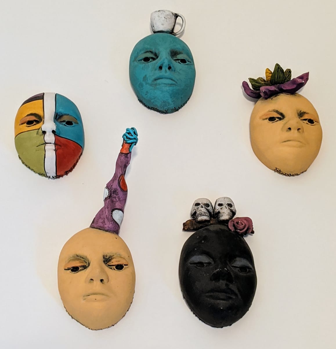 Five Faces* by Jacquline Hurlbert 