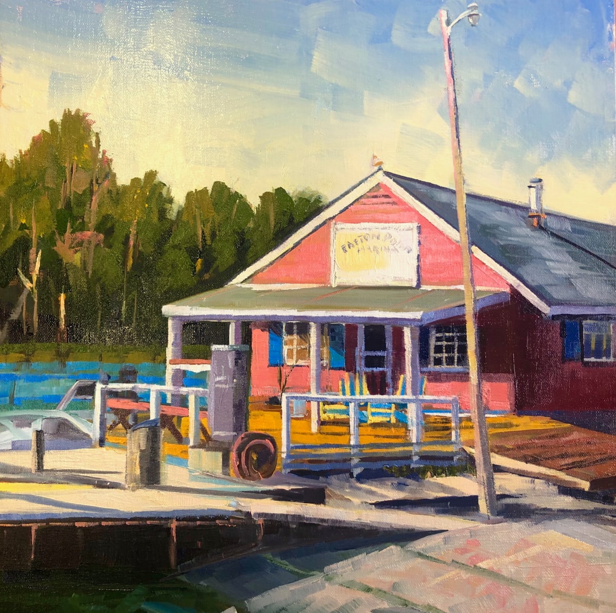 Easton Point Dusk by Elaine Lisle, Image 1.