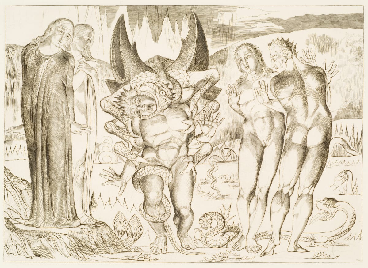 Divine Comedy by William Blake 