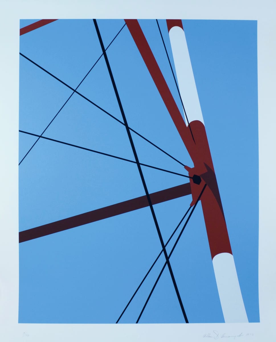 Watertower I by Allan D'Arcangelo, Image 1.