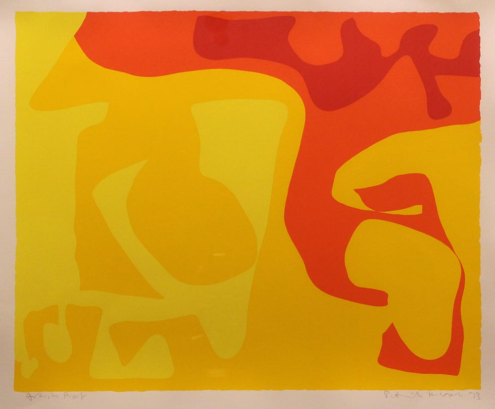 Small Yellow: January 1973 by Patrick Heron 