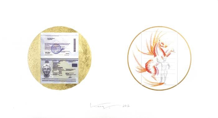 Alex lived, Alex lives, Alex will live by Vitaly Komar 