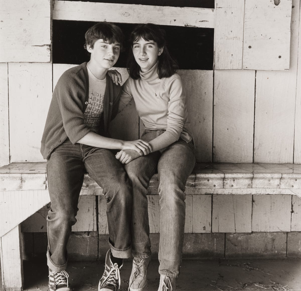 Teenage Couple by Roger Manley 