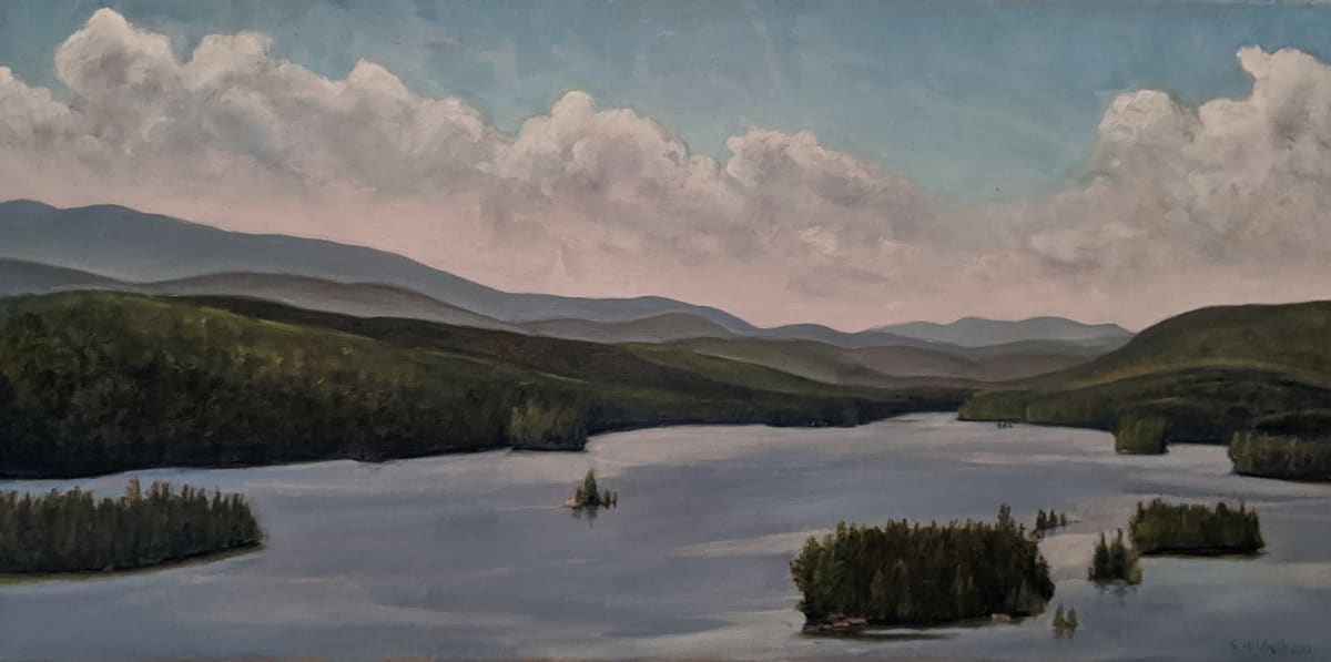 Blue Mountain Lake Islands* by Sandra Hildreth 