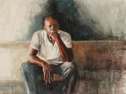 Man in Thought by Suzy Schultz 
