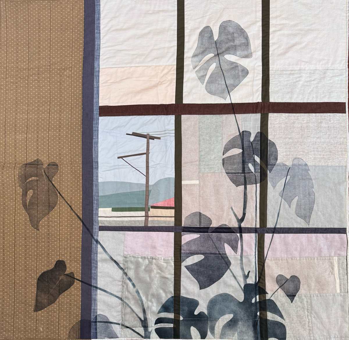 Window with Monstera by Regina Stadnik 