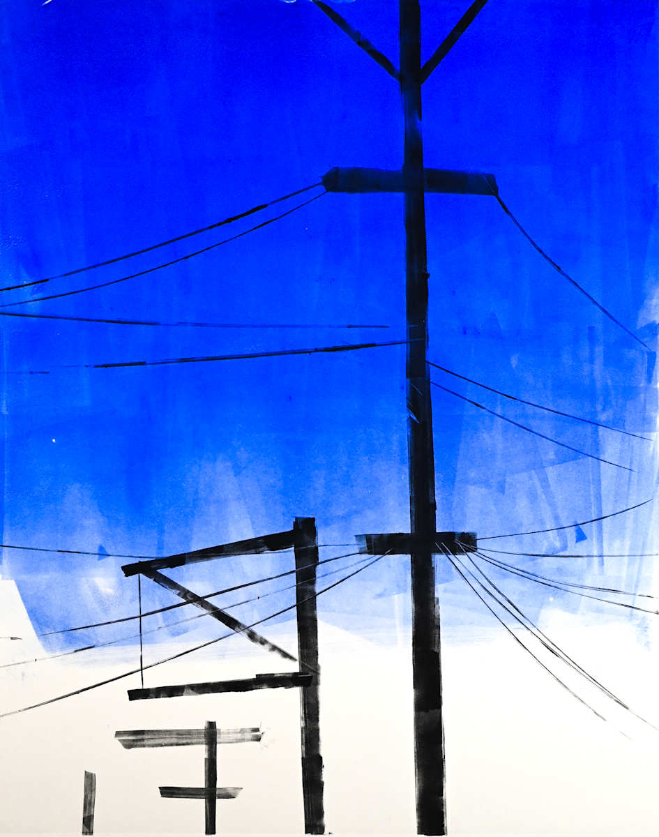 Ultramarine Sky 1 by Regina Stadnik 