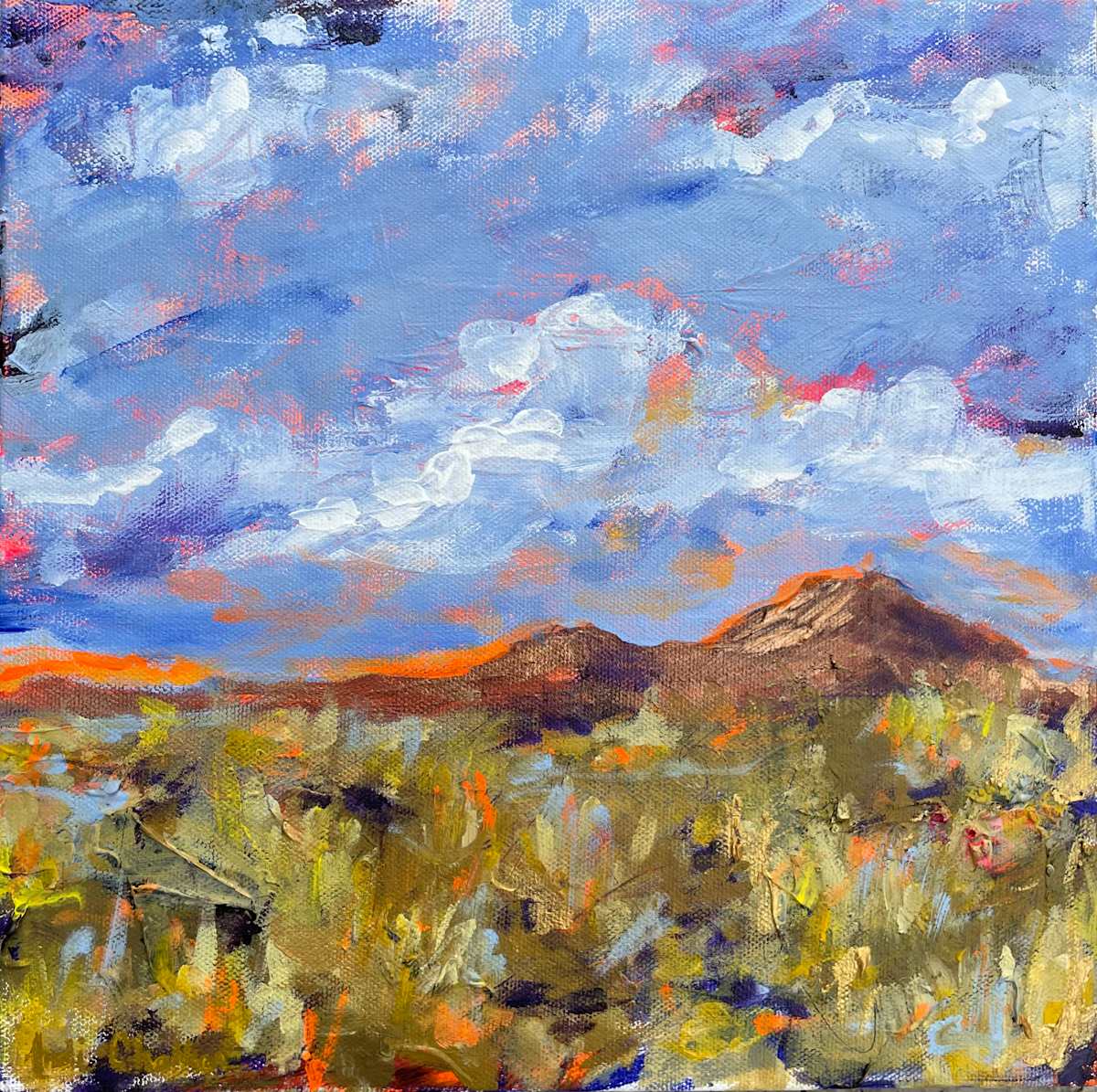 Golden Grasses by Andi Chalker 